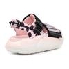 UGG LA Cloud Collection Модная женская сандалия из спилкованной кожи Коровья Розовый 1126951-PPBK