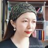 Корейская широкая эластичная повязка на голову с кружевом – летняя тканевая повязка на голову и платок, белая