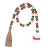 Wooden Beads Garland Colorful Premium Material Durable Vibrant Colors Wide Application Decorative Beads