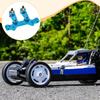 1/10 RC Car Steering Set Aluminum Alloy Replacement Sturdy High Performance Accessories Parts