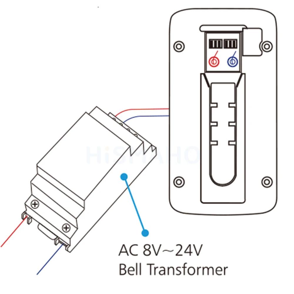Дверной звонок с Wi-Fi, умный дом, 720P HD, беспроводной телефон, дверной звонок, камера безопасности, видеодомофон, ИК-ночное видение