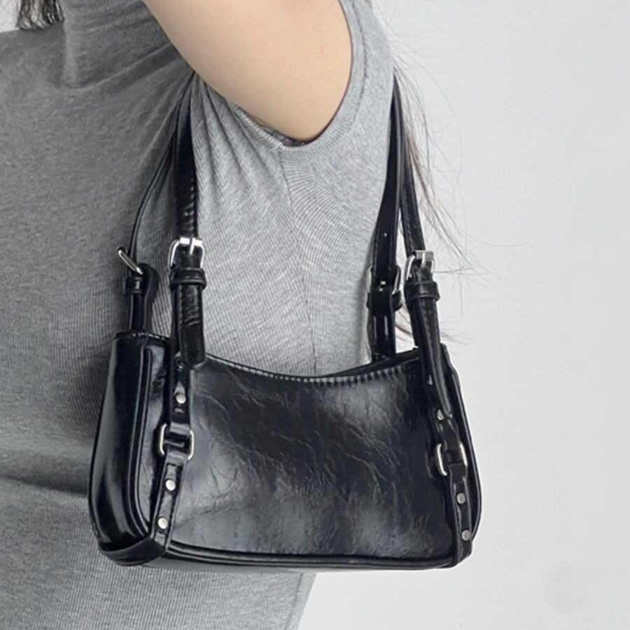 Сумка на одно плечо, модная сумка через плечо, дизайнерская модная сумка через подмышку для мотоцикла, женская