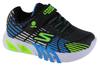 Flex-Glow Elite, for Boy Black Sneakers
