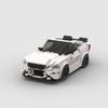 Технический Скоростной Автомобиль MOC Городской Гоночный Автомобиль Ралли Строительные Блоки Набор Кирпичей Ретро Украшение DIY Игрушки Для Детей Взрослых Подарки на День Рождения