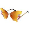 Весенне-летние солнцезащитные очки в форме бабочки для взрослых, унисекс, карнавальные очки для фотосъемки, солнцезащитные очки для морской вечеринки, солнцезащитные очки