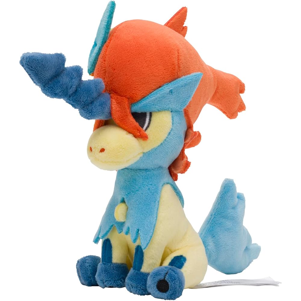Оригинал из Pokemon Center 647 Плюшевая игрушка Pokemon Fit Keldeo 18x7.5x25 см