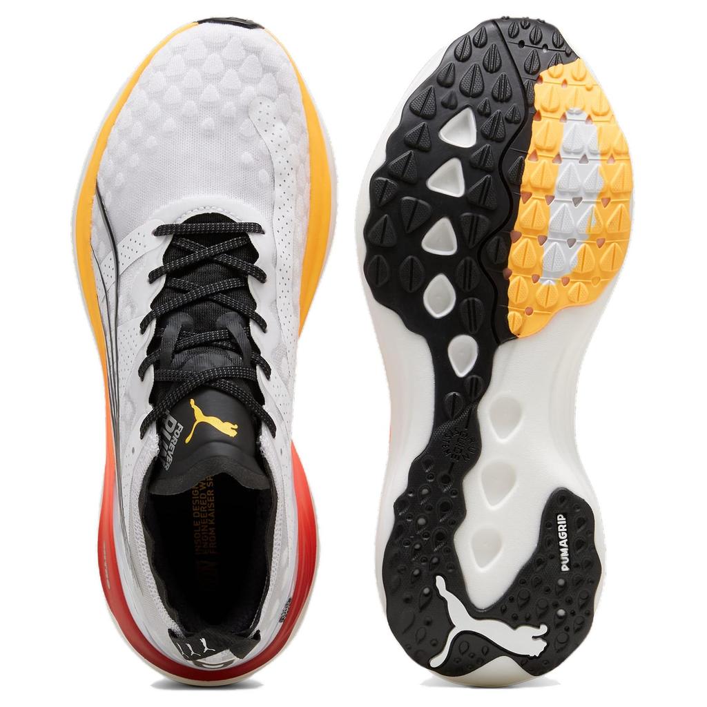 Puma Foreverrun Nitro Мягкие Удобные Нескользящие Износостойкие Дышащие Низкие Повседневные Кроссовки для Бега Мужские кроссовки Белые 377757-25