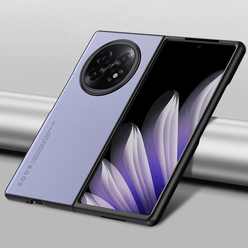 Для OPPO Find N5 чехол роскошный кожаный противоударный складной чехол для телефона OPPO Find N 5 тонкий бампер FindN5 Funda