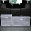 LMN1 VW 2026 Hot New Car Trunk Organizer net pocket handbag holder Soft Woolen Felt Storage box Bag Cargo Tools For VW Volkswagen Gol