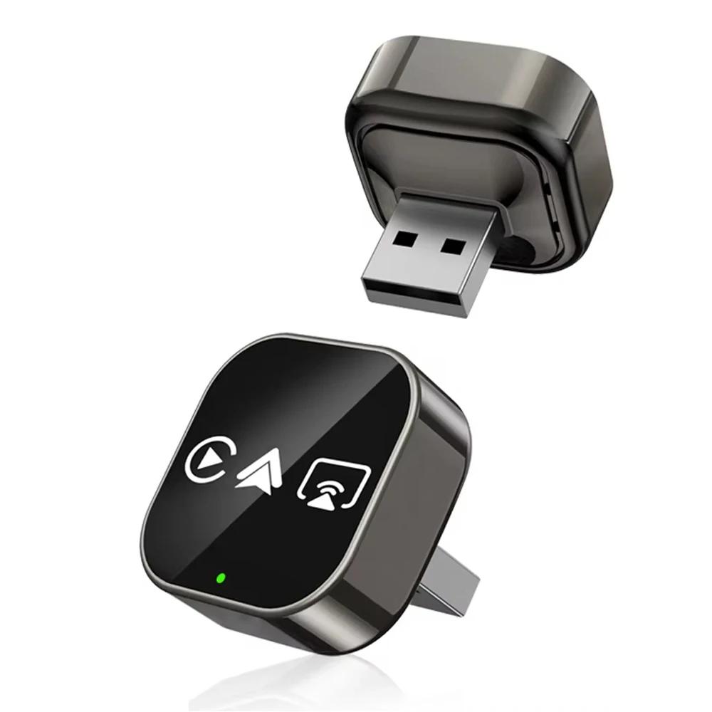4-в-1 Беспроводной адаптер CarPlay Android Auto Connect Airplay Mirror Link Экран USB Plug to Play для Apple и Android CarPlay