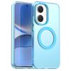 Магнитный беспроводной чехол для зарядки для Xiaomi Poco F7 5G чехол конфетных цветов прозрачная задняя крышка Fundas Coque