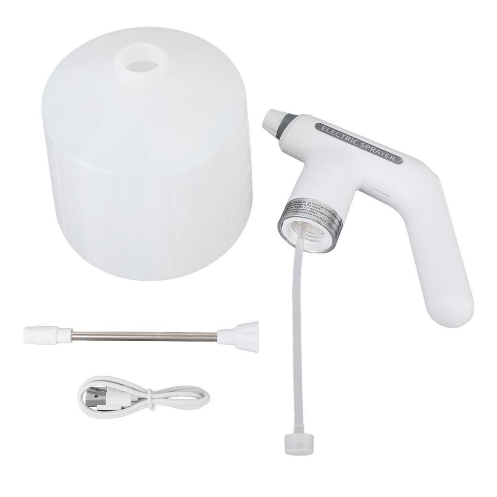 Распылитель Power Spray Bottle перезаряжаемый 1,5 л мелкодисперсный туман регулируемая насадка удлиненный стержень автоматический распылитель для растений