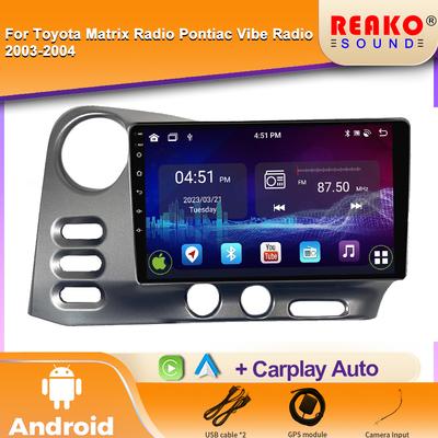 Android для Toyota Matrix E130 E140 2002 2003 2004 2005 2006 Авто Радио Стерео Мультимедийный Плеер GPS Навигация Нет 2din DVD
