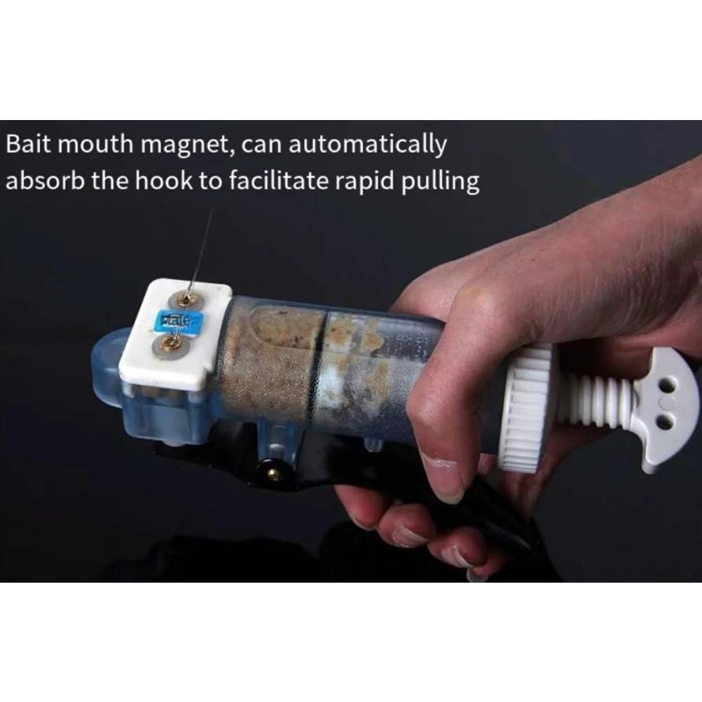 Быстрая Формовка на Наживках Автоматическое Устройство для Клипсования Наживки K1 K2 K3 Вспомогательный Инструмент для Рыбалки Портативный ABS Магнитный Механизм для Крючков Снасть
