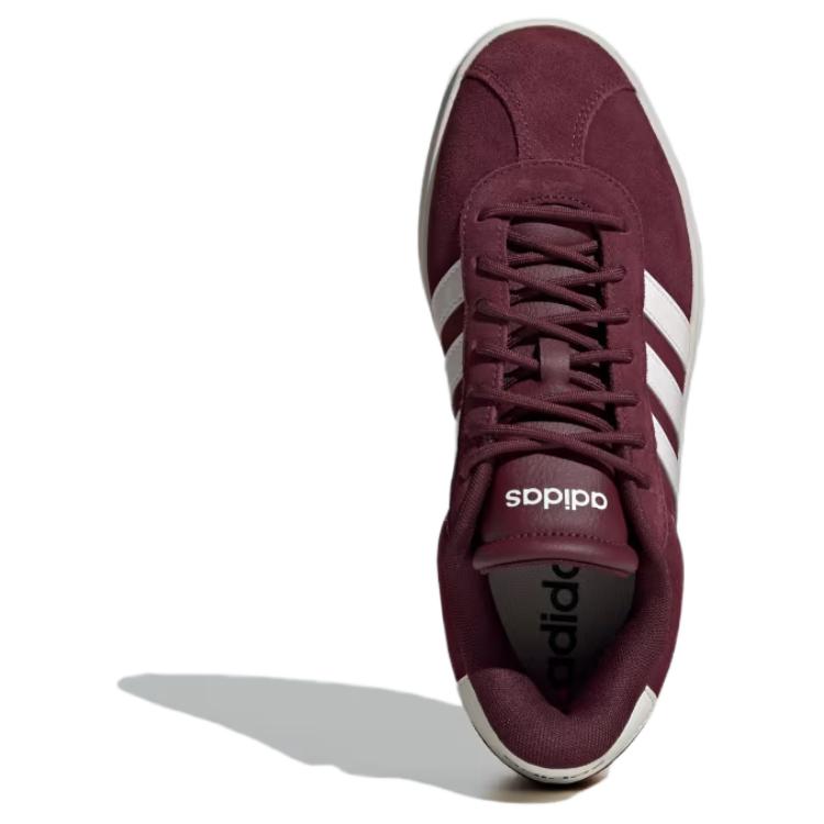 adidas VL Court Bold Maroon женские кроссовки Red Core-White Off-White IH0366