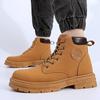 Men's Winter Construction Site Wear-resistant Construction Work Martin Boots Tooling Waterproof Non-slip Mountaineering