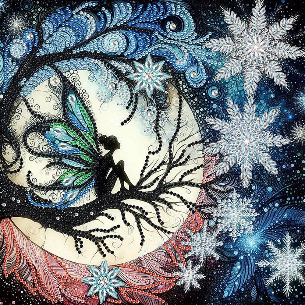 Ангел 5D DIY Специальная Форма Кристалл Частичная Алмазная Мозаика Набор Декор Стены Дома