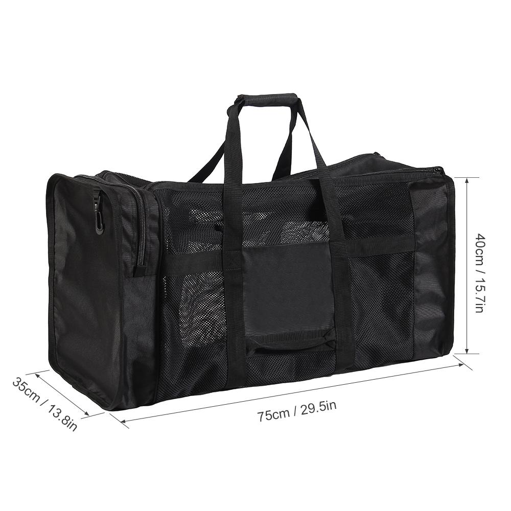 100л сетчатая спортивная сумка для подводного плавания, плавания, пляжного и спортивного инвентаря