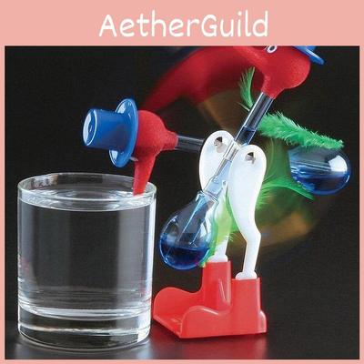 Премиальное качество Новинка Ретро Стекло Счастливая Птица-Поилка Кивающая Диппи Эйнштейн Утка Для Вневременного Наслаждения