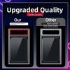 Прозрачный кейс для graded карт с УФ-защитой, съемный, 35PT, коробка для коллекционных карт, прочная, надежная, защитный бокс для коллекционных карточек