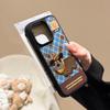 Применимо к чехлу для мобильного телефона iPhone16/17Promax, осенне-зимний, с кожаным узором, Apple 15/14, универсальный, противоударный, защитный чехол