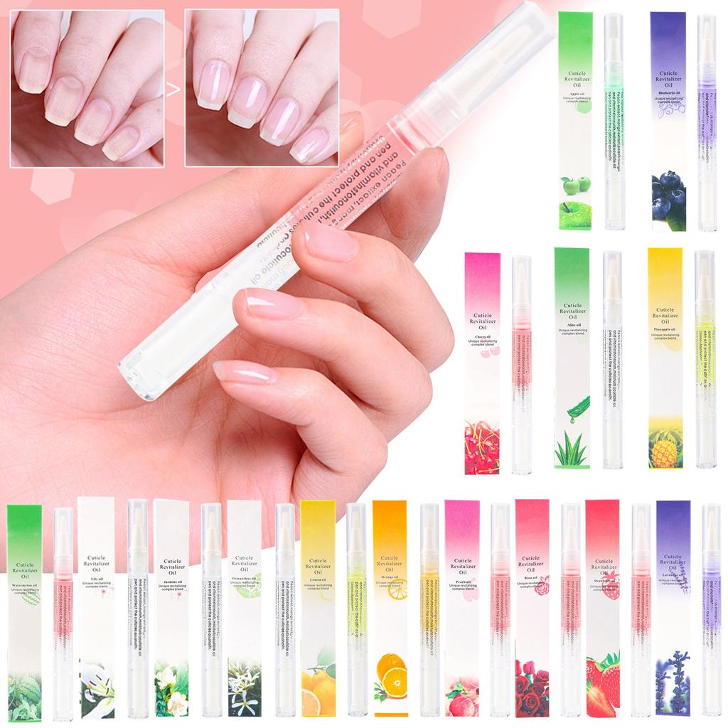 Nail Nutritional Oil Pen Liquid, Nail Oil, Anti-barb Nail Edge Nutritional Oil, Finger Edge Oil, Female Nail Care Tool 2ML