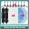 Совместимо Для 360 S8 / Botslab S8 Plus / Honor Choice R2 / R2s lite / R2 Plus Запасные Основные Боковые Щетки Фильтры Тряпки Детали