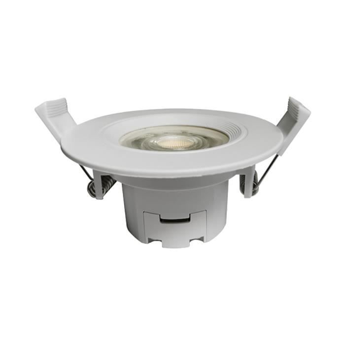 Spot LED encastrable 3en1 blanc 7W IP54