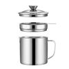 Durable Can Kitchen Cooking Tool Oil Filter Storage Tank Oil Pot Grease Container