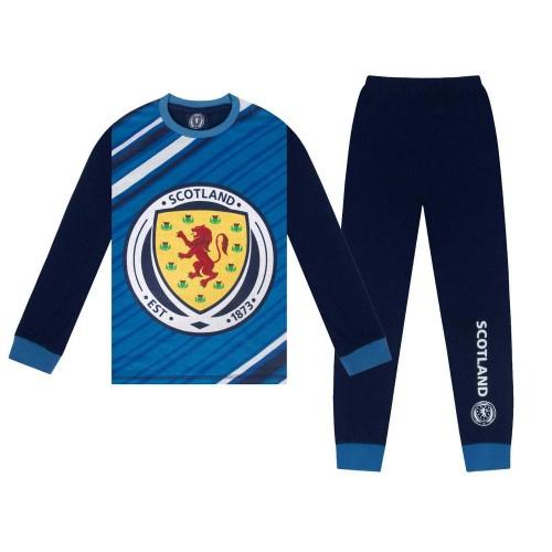 Scottish FA Boys McTominay 4 Sublimation Long Pyjama Set