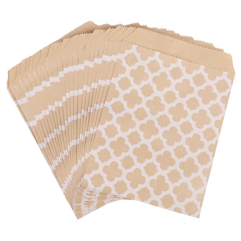 25/50 шт. Крафт-бумажный пакет для конфет и печенья «Спасибо» Упаковочный пакет для свадебных подарков Сувениры для гостей Принадлежности для украшения детской вечеринки по случаю дня рождения