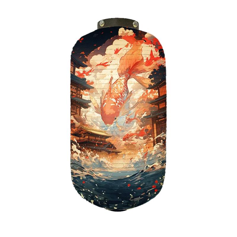 Japanese Lanterns Paper Waterproof Long Restaurant Bar Hotel Festival Decoration Wedding Birthday Home Party Supplies Lanterns