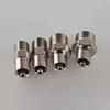 1 шт. G1/8 G1/4 M10*1 M12*1 Адаптер дозирующего клапана Лауэр-Лок Латунный соединитель дозирующего клапана Автоматический с двойной резьбой