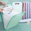 Vertical Hand-held Organ Bag A4 Paper File Folder Large Capacity Multi-layer Expanding Folder Student Data Sorting Storage Bag