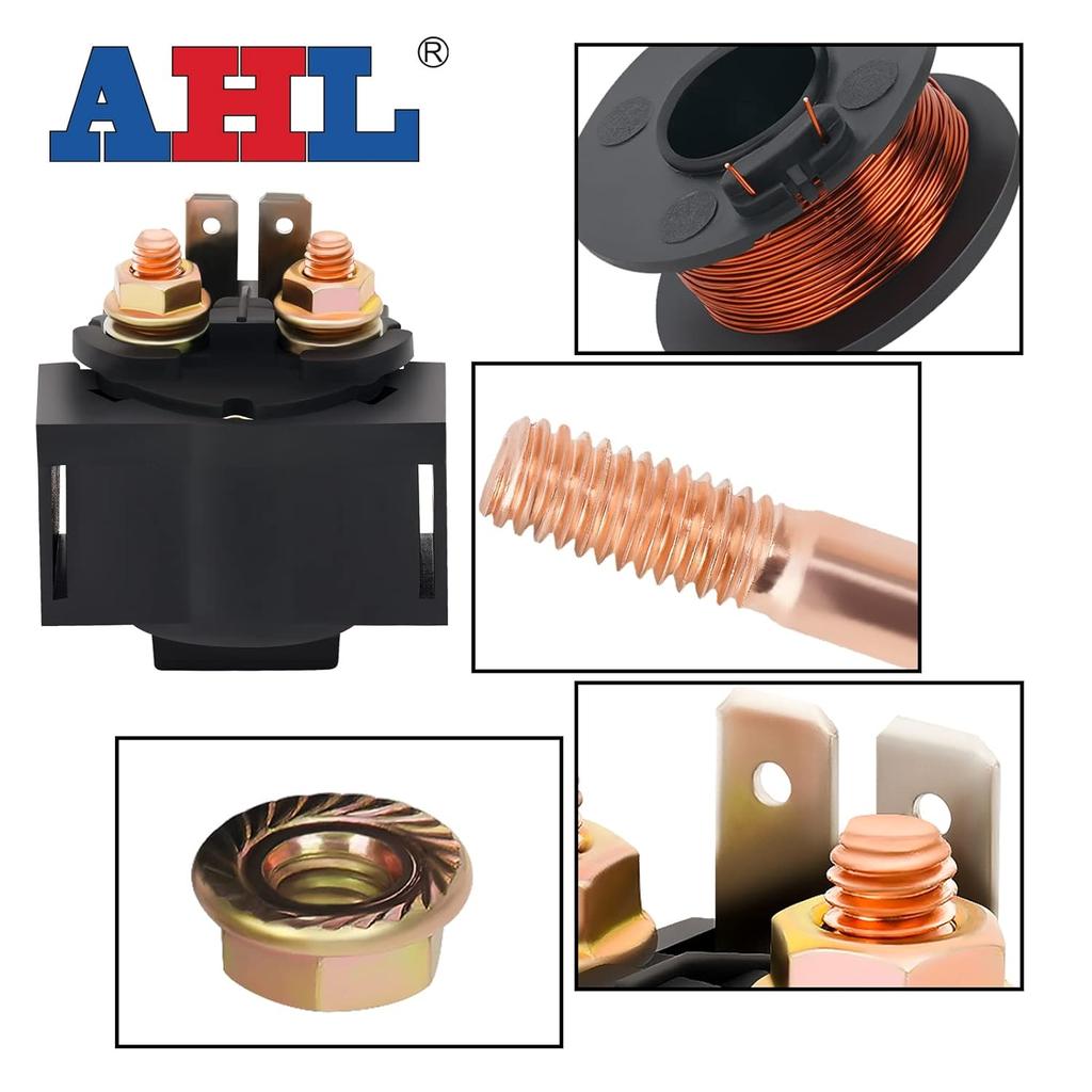 AHL Starter Solenoid Relay for Kawasaki VN750 Vulcan 750 1987-2006