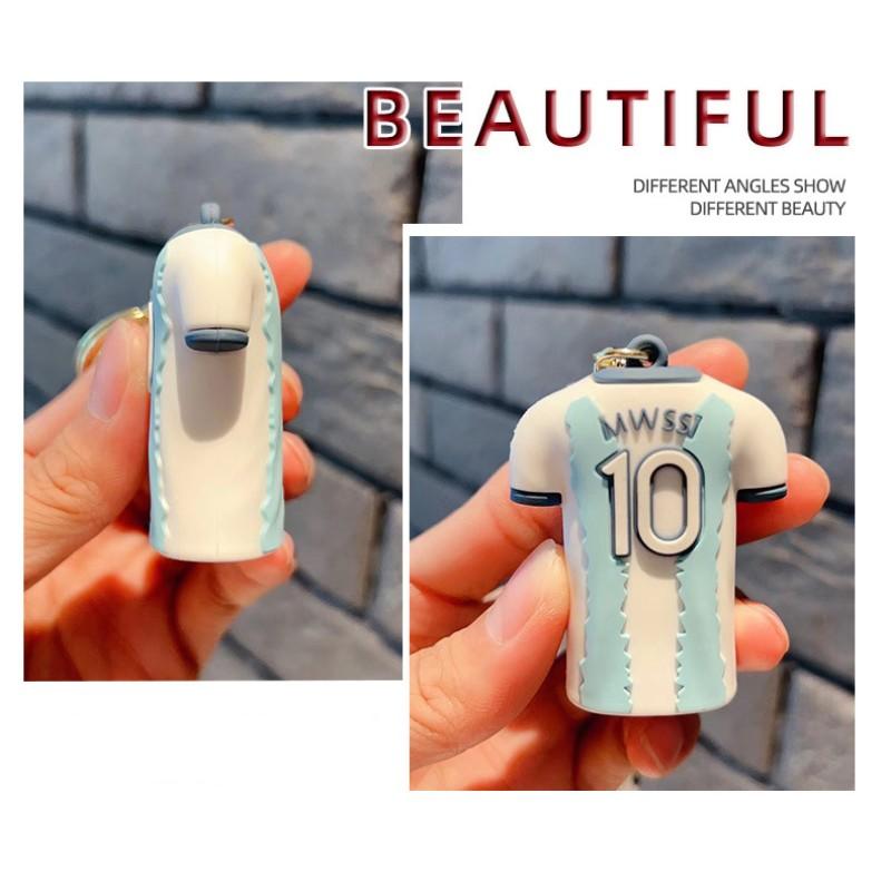Подарок на чемпионат мира по футболу, автомобильный брелок из ПВХ, брелок из джерси, сумка Роналду Намара Месси, подвеска в виде футбольной звезды, уникальная
