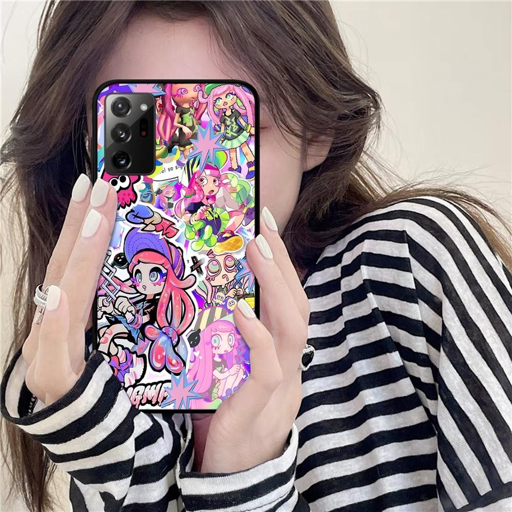 Splatoon Phone Case For Samsung Note 8 9 10 20 Pro Plus Lite M 10 11 20 30 21 31 51 A 21 22 42 02 03