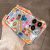 Creative Goldfish Puppy Pattern Clear Case For Samsung Galaxy S25 S24 S23 S26 UItra S22 Plus S21FE A56 A54 A33 A34 A15 A26 Cover