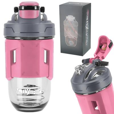 Tritan Sports Bottle Shaker for Nutritional Supplements 700 Ml - Pink