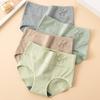 4pcs Zjx Cotton Women Panties Underwear Cute Print Briefs Comfort Female Lingerie Plus Size M5xl