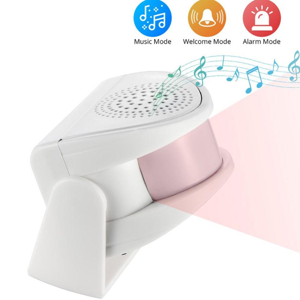 Device Anti-theft Alarm Doorbell Infrared Detector PIR Motion Sensor Wireless Guest Welcome Chime
