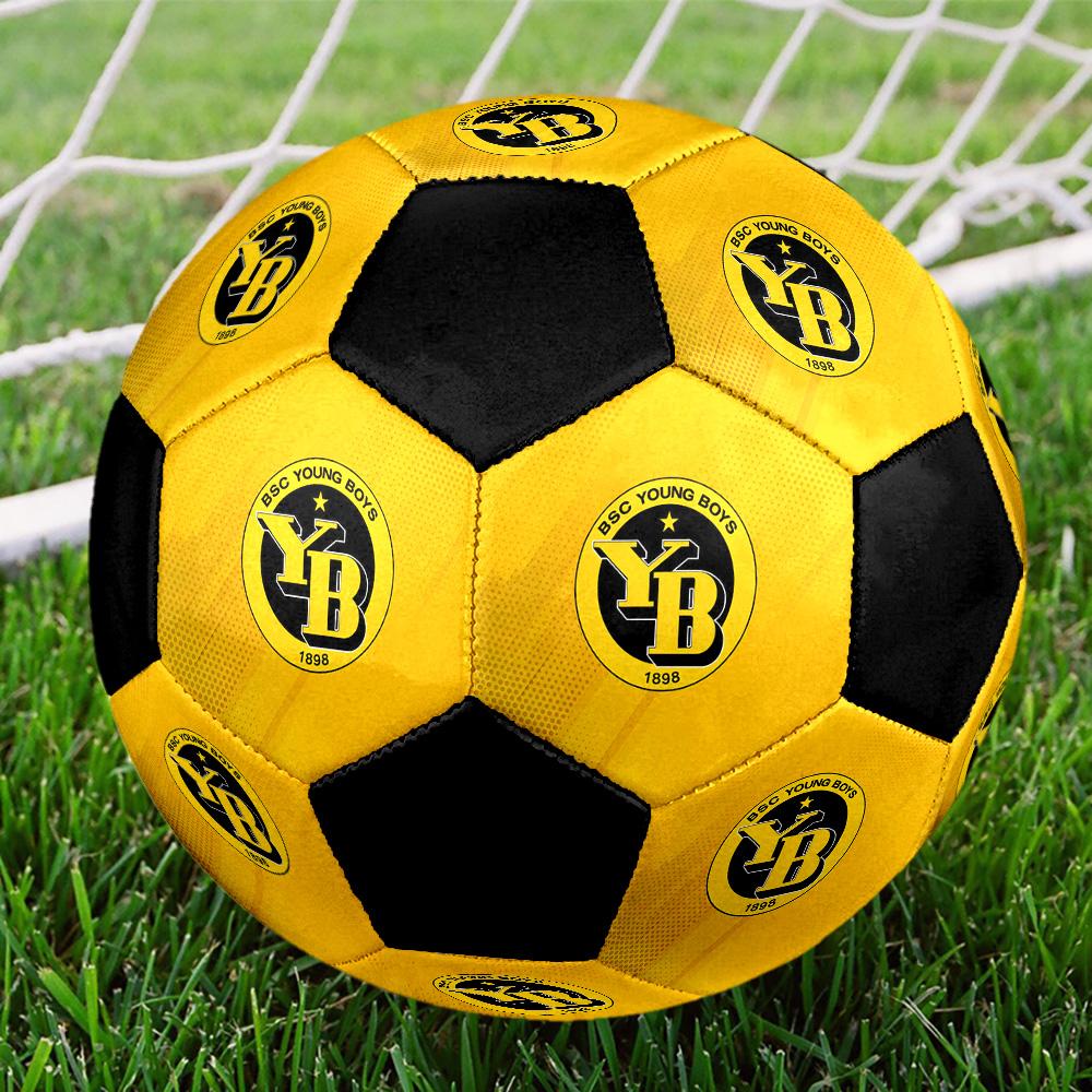 BSC Young Boys Soccer Ball Colorful All Ages Machine Stitched PVC Competition Ready Durable High-Bounce.SIZE5