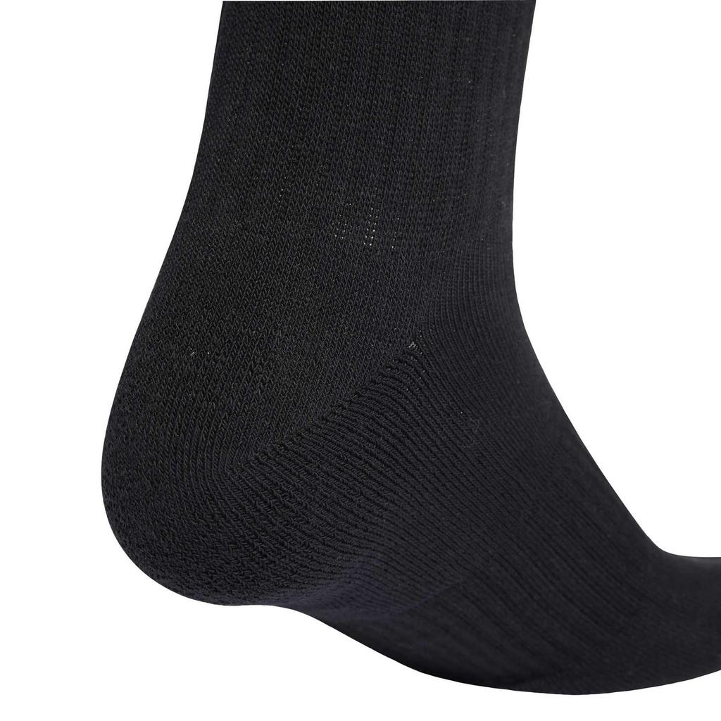 Adidas Essentials Unisex Training Socks 3-Pack Black Kc9641 R 34-36