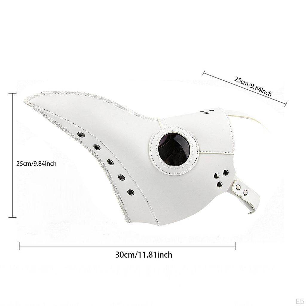 Маска в стиле стимпанк на Хэллоуин из искусственной кожи для костюмированного костюма для мужчин и женщин