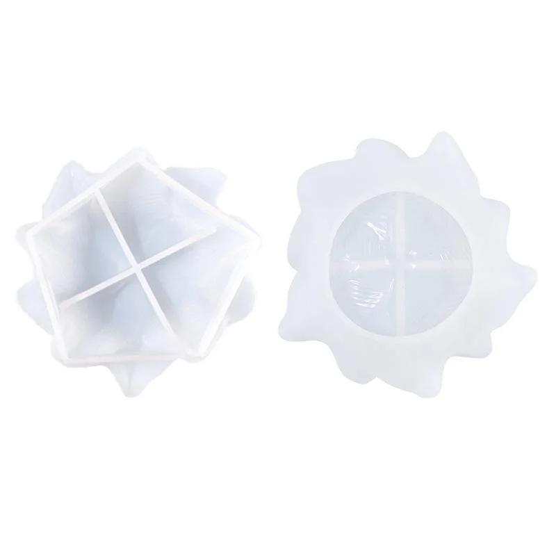 Форма из эпоксидной смолы в виде листа, фруктов, конфет, орехов, контейнера для хранения, силиконовая форма, DIY-органайзер для ювелирных изделий, держатель для безделушек