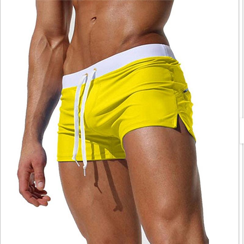 Swimwear Swimming Sports Men Trunks Wear Sexy Short Beach Pants Fashion