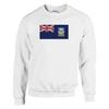 Sweat-shirt - PIXELFORMA - Drapeau des îles Malouines - Blanc - Manches longues - Col classique
