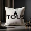 CRAFTED WITLOVE T-touS-sanime Наволочка для подушки Защита от пылевых клещей Наволочка на молнии-невидимке Шелковистая коротковорсовая Наволочка для диванной подушки