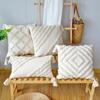 45X45Cm Single Pillowcase Without Pillow Core Bohemian Tufted Tassel Pillowcase Diamond Cushion Cover Nordic Rectangular Sofa Waist Pillow