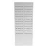 24 Slots Time Card Organizer Holder Plastic Attendance Recorder Time Card Rack Employee